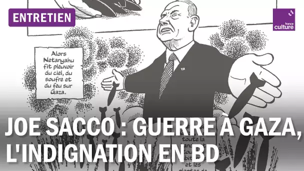 Joe Sacco : une BD pour crier son indignation face à la guerre à Gaza