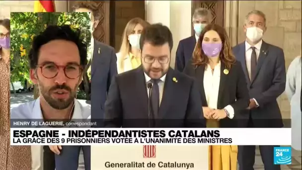 Espagne : "Un soulagement pour les 9 élus indépendantistes"