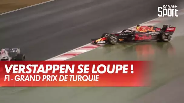 Verstappen part en tête à queue et perd gros - GP de Turquie
