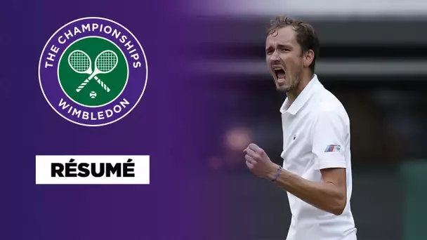 🎾 Wimbledon : Malmené, Medvedev refroidit Cilic !