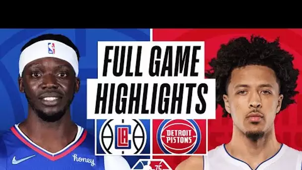 CLIPPERS at PISTONS | FULL GAME HIGHLIGHTS | March 13, 2022