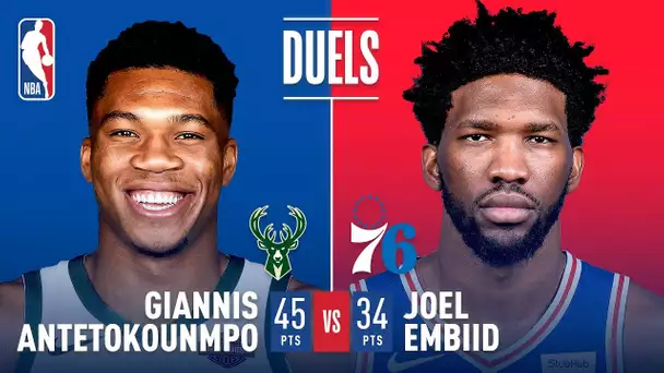 Giannis Antetokounmpo & Joel Embiid's EPIC Duel | April 4, 2019