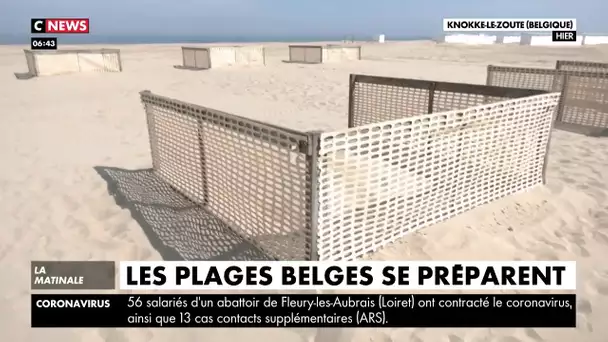 Belgique : les plages se préparent