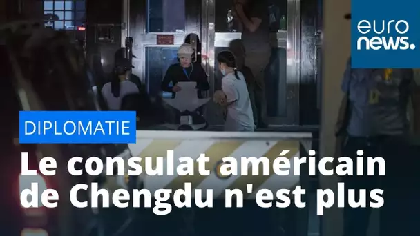 Le consulat américain de Chengdu n'est plus