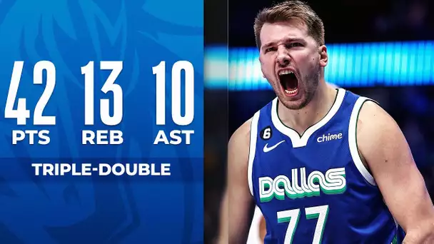 Luka Doncic Does It Again With 42 PTS, 13 REB & 10 AST