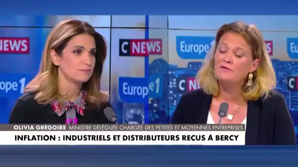 «Plus d'efforts» : Olivia Grégoire demande aux distributeurs de s'engager face à l'inflation