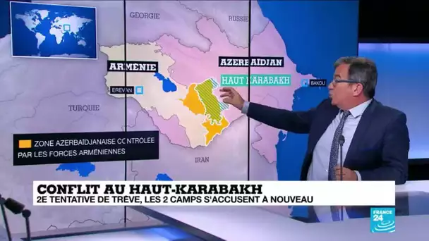 Haut-Karabakh : violation de la trêve, la communauté internationale impuissante