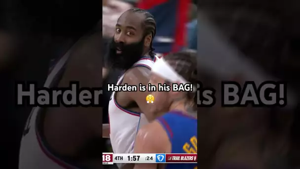 James Harden SHAKES THE DEFENDER with the sweet move! 🔥|#Shorts