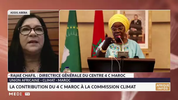 La contribution du 4C Maroc à la commission climat avec Rajae Chafil