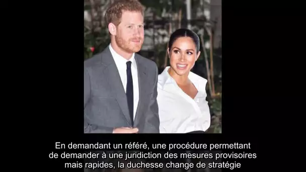 ✅  Meghan Markle finaude : pourquoi elle veut à tout prix retarder son procès