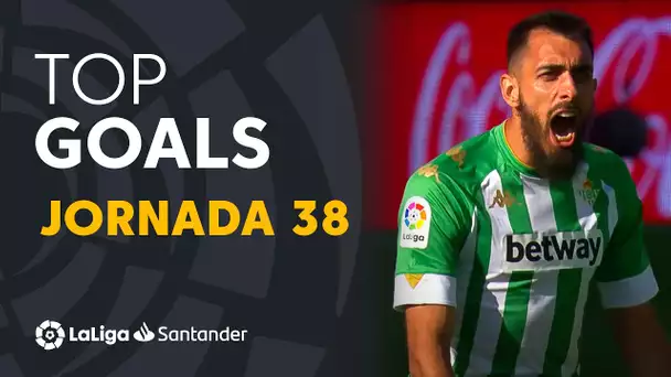 Todos los goles de la jornada 38 de LaLiga Santander 2020/2021