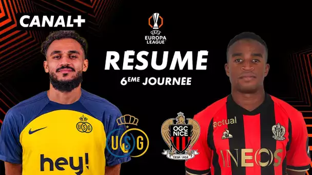 Le résumé de Union St Gilloise vs. OGC Nice - Ligue Europa 2024-25 (J5)