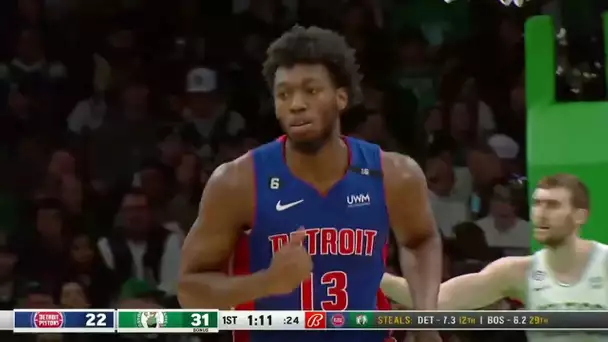 James Wiseman's Impressive Detroit Pistons Debut 👀 | February 15, 2023