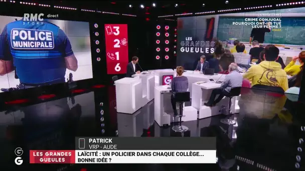 Un policier dans chaque collège? "On dérive! Je trouve qu'on bascule dans un état policier"