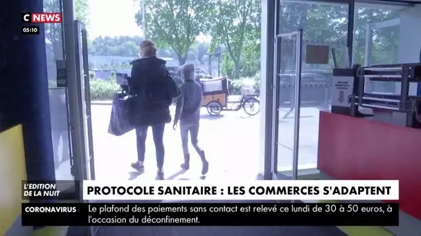 Protocole sanitaire : les commerces s'adaptent pour leur réouverture