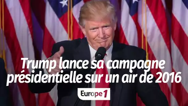 Donald Trump lance sa campagne pour 2020 sur un air de 2016