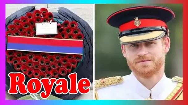 La rangée du souvenir du prince Harry démantelée: Ce n'est pas personnel!