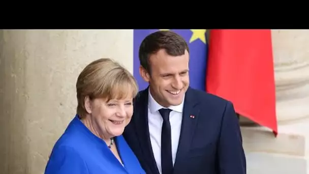 Emmanuel Macron torse nu et en jet-ski : Ces clichés qui ont fait rire Angela Merkel