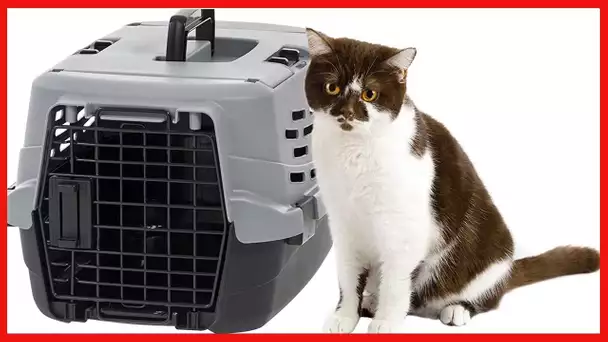 IRIS USA Cat Carrier, Dog Carrier, Pet Carrier for Small Animals up to 10 Pounds, Hard-Sided Travel