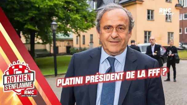 Platini président de la FFF ? "Si on vient me chercher, il faut réfléchir" répond l'intéressé