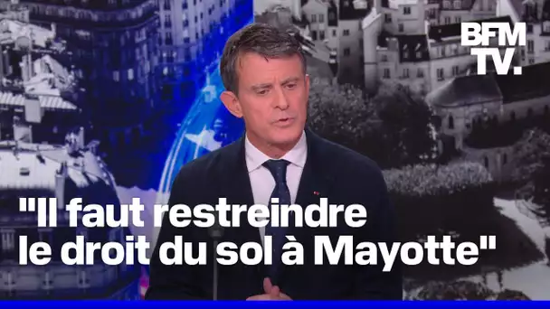 L'interview intégrale de Manuel Valls, ministre des Outre-mer