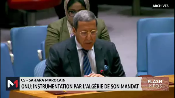 Hilale décrie l´instrumentalisation par l´Algérie de son mandat au Conseil de sécurité