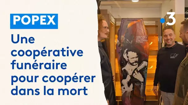 EXTRAIT. Popex visite une coopérative funéraire pour des enterrements moins chers