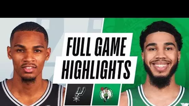 SPURS at CELTICS | FULL GAME HIGHLIGHTS | April 30, 2021