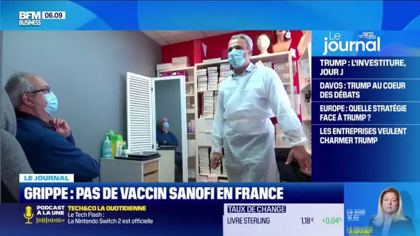 Épidémie de grippe: pourquoi le vaccin de Sanofi n'est pas disponible en France