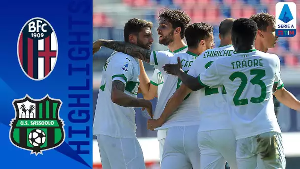 Bologna 3-4 Sassuolo | De Zerbi rimonta il Derby e sale al 2° posto | Serie A TIM