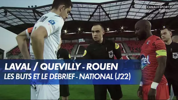 Les buts et le débrief de Laval / Quevilly-Rouen - National