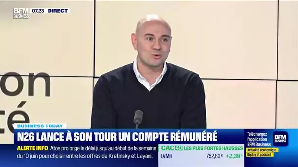 Jérémie Rosselli (N26) : N26 lance à son tour un compte rémunéré