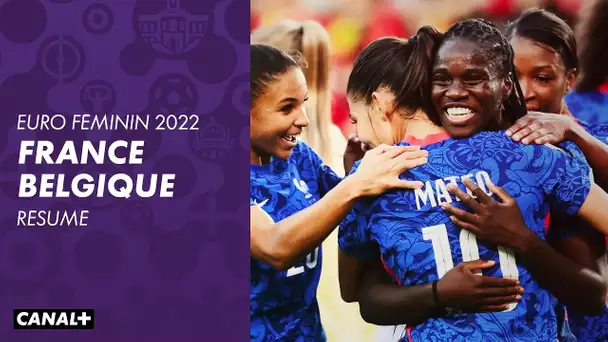 France / Belgique : Le résumé - Euro Féminin 2022