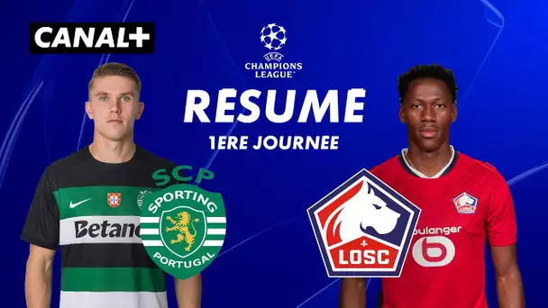 Le résumé de Sporting / Lille - Ligue des champions 2024-25 (J1)