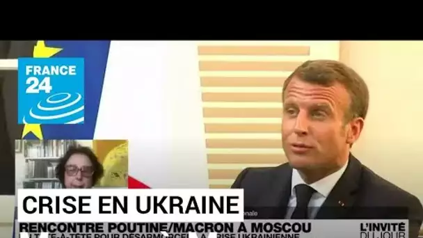 Macron à Moscou, une visite destinée à désamorcer la crise ukrainienne • FRANCE 24