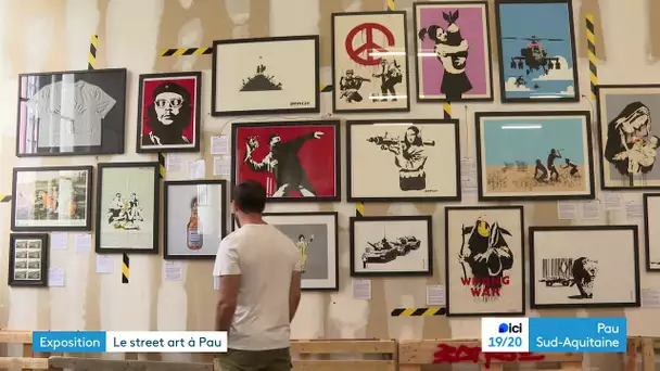 Pau : une grande exposition Bansky en centre-ville