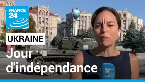 Six mois de guerre en Ukraine : jour d'indépendance sous tension • FRANCE 24