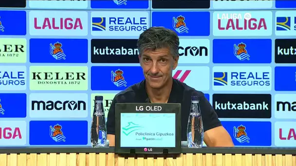 Rueda de prensa Real Sociedad vs RC Celta