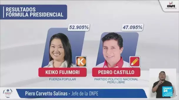 Pérou : la candidate de droite Keiko Fujimori en tête de la présidentielle