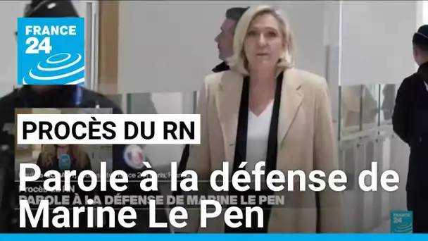 Procès du RN : parole à la défense de Marine Le Pen • FRANCE 24