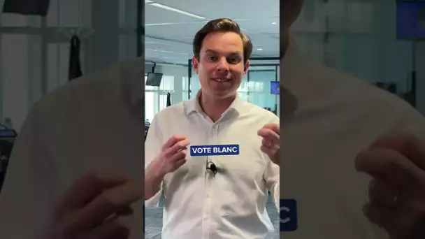 Ça sert à quoi de voter blanc ? #shorts