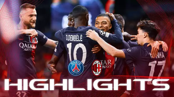 HIGHLIGHTS | PSG 3-0 AC Milan - ⚽️ KYLIAN MBAPPÉ, RANDAL KOLO MUANI & LEE KANG-IN - #UCL