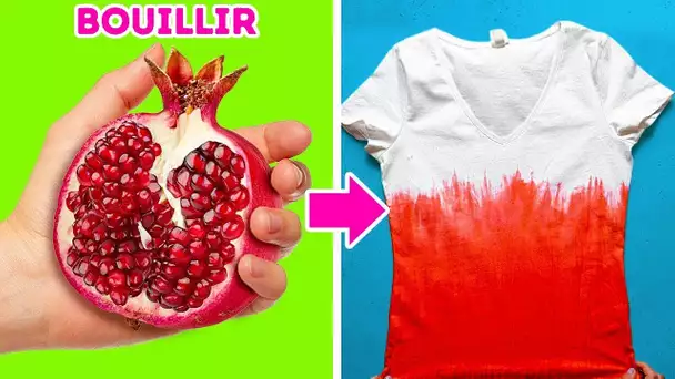 23 IDÉES SYMPA POUR DÉCORER SES T SHIRTS