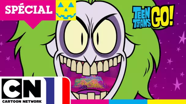 Beetlejuice et les Teen Titans Go | Spécial Halloween | Teen Titans Go | @cartoonnetworkFR