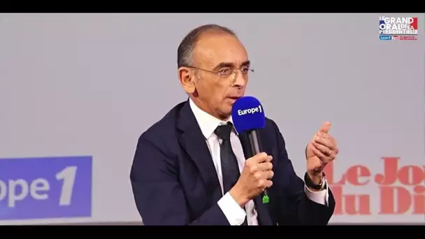 «Macron assassin» : «Je trouve cela anecdotique», réagit Éric Zemmour