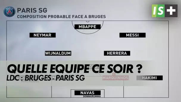 Quelle équipe ce soir face à Bruges ?