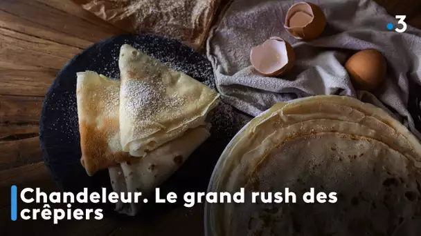 Chandeleur. Le grand rush des crêpiers