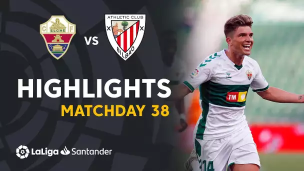 Resumen de Elche CF vs Athletic Club (2-0)