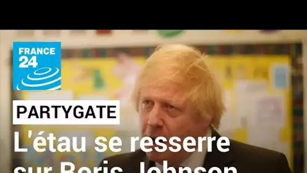 "Partygate" : l'étau se resserre sur Boris Johnson • FRANCE 24