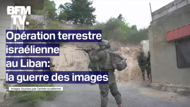 Opération terrestre israélienne au Liban: la guerre des images